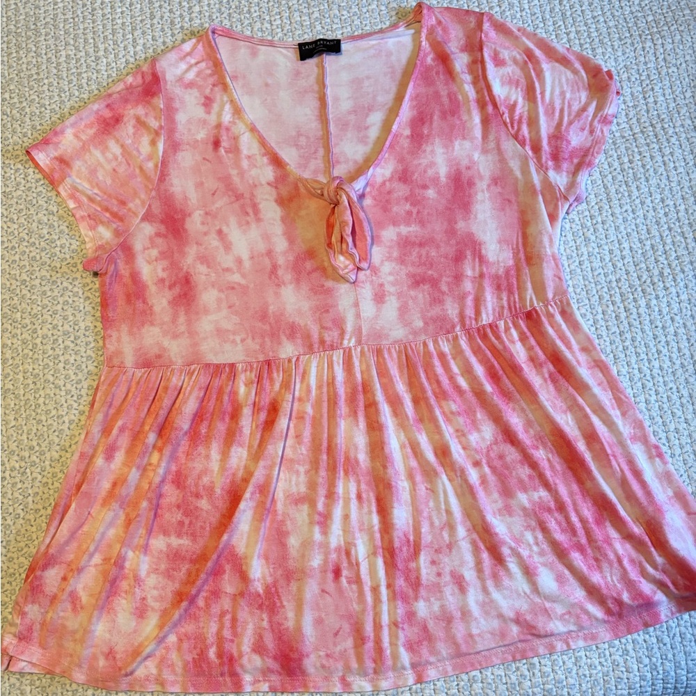 Lane Bryant Tie-dye Blouse